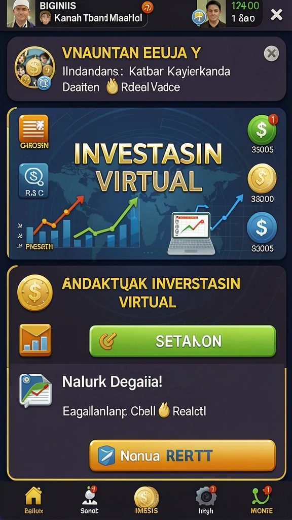 Tampilan karakter yang menarik dan mendetail.