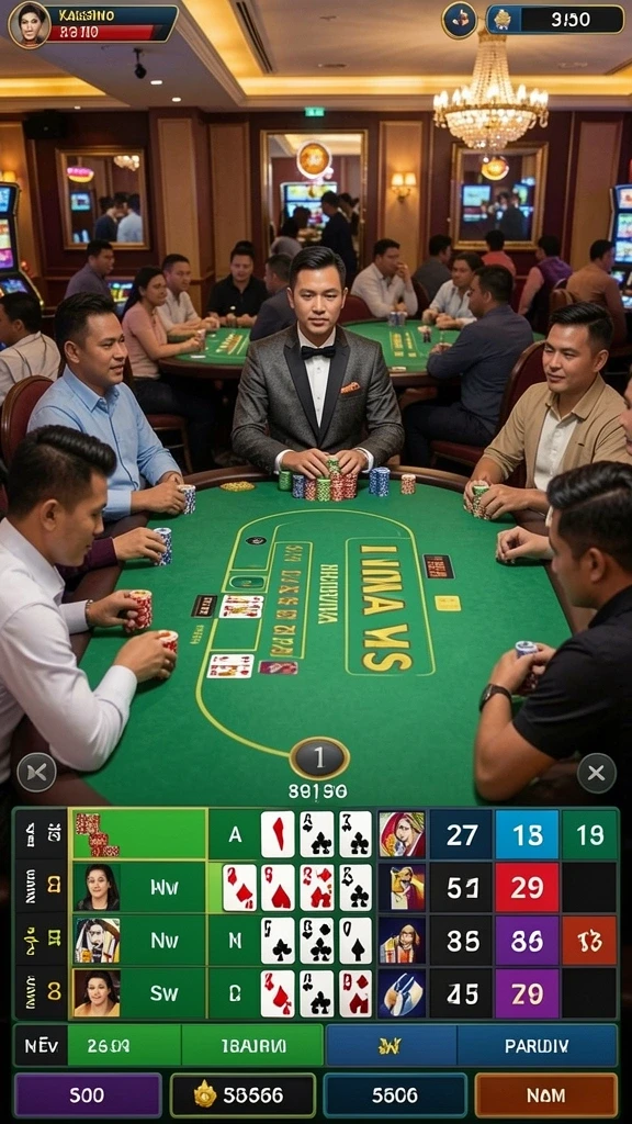 Tampilan awal game yang penuh warna dan menarik.