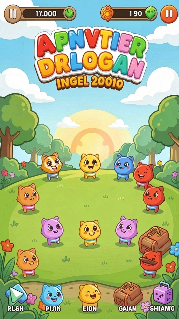 Petualangan seru dengan level penuh tantangan.