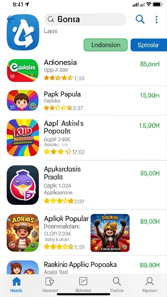 Tampilan antarmuka yang menarik dan ramah pengguna.
