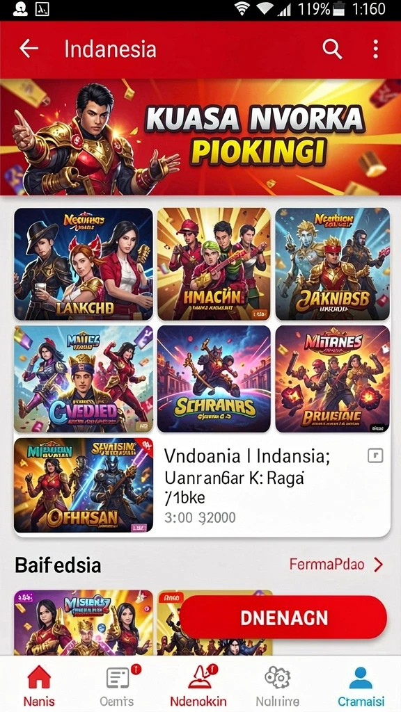 Tangkapan layar menampilkan antarmuka misi yang menarik.