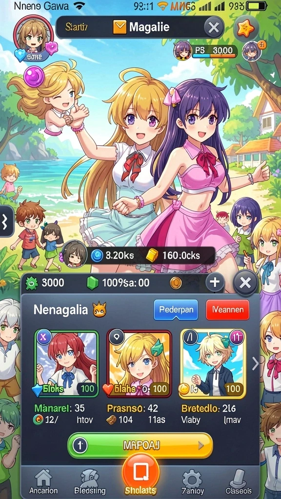 Tangkapan layar menunjukkan momen multiplayer yang seru.