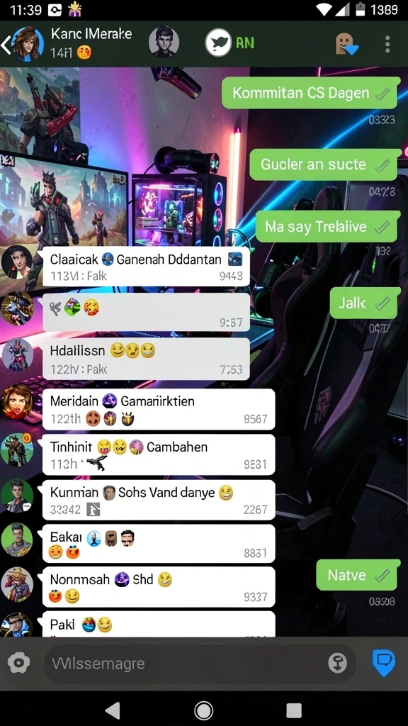 Pertarungan seru melawan monster yang menantang.