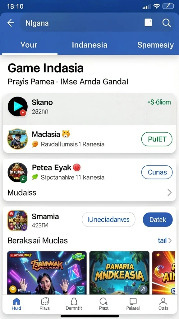 Tampilan antarmuka yang simpel dan menarik.