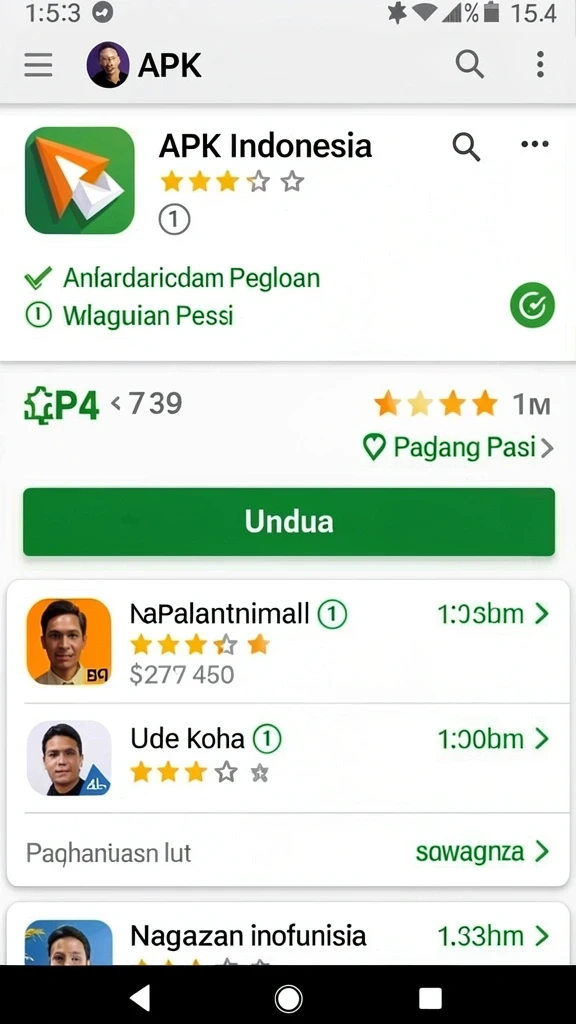 Tampilan antarmuka yang menarik dan mudah digunakan.