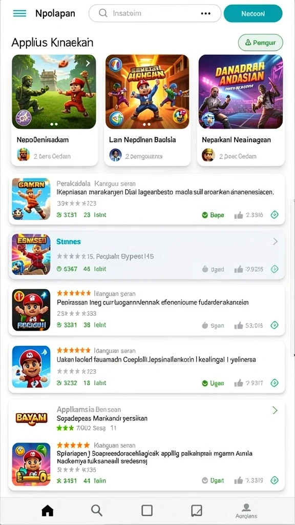 Kesempatan untuk bersaing dengan pemain lain secara global.