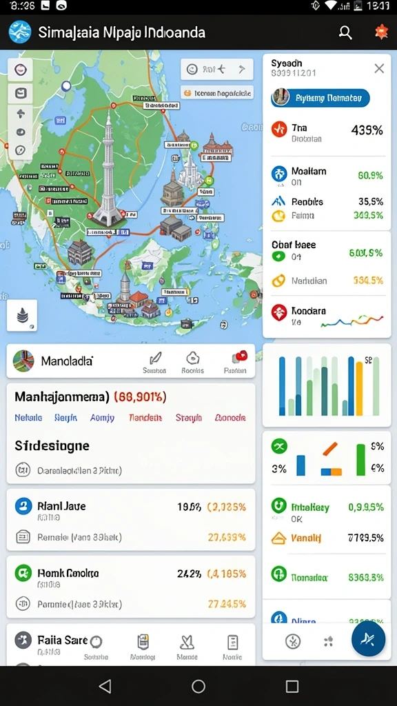 Tampilan antarmuka yang user-friendly.