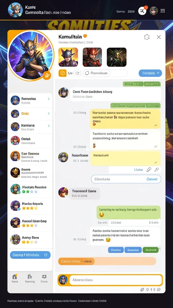 Tampilan grafis permainan yang menarik.