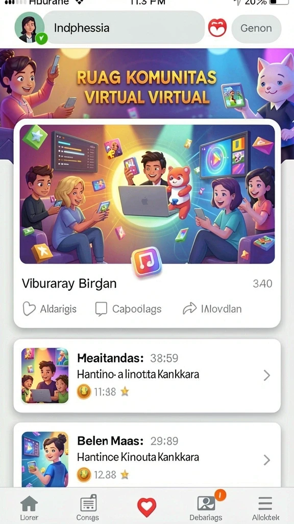Tangkapan layar memperlihatkan fitur multiplayer yang seru.