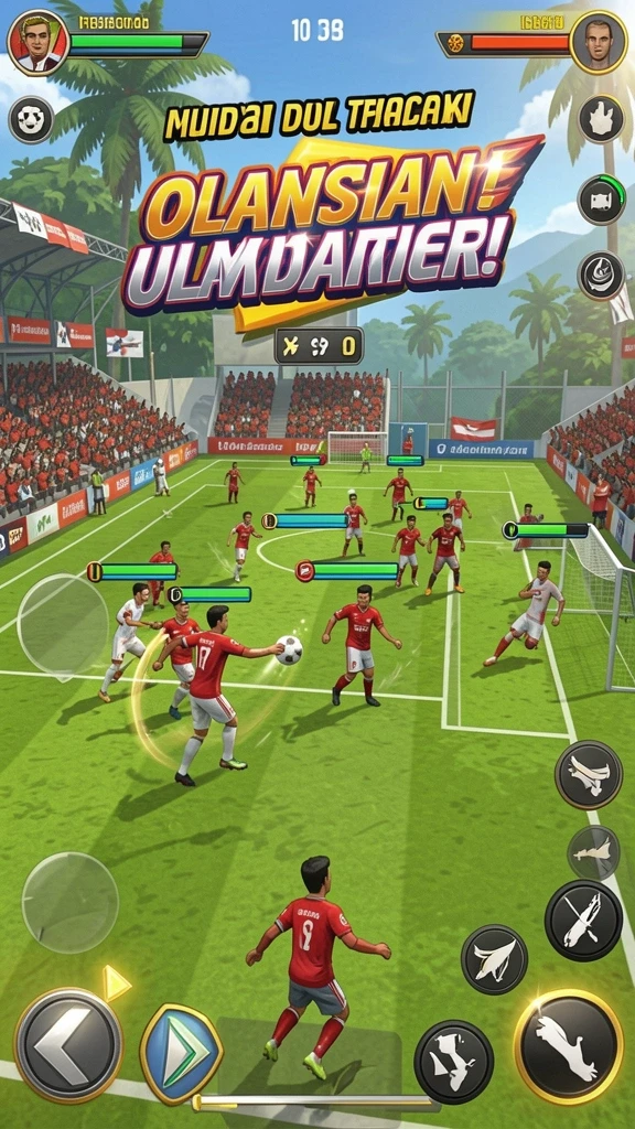 Karakter unik dengan kemampuan menarik.