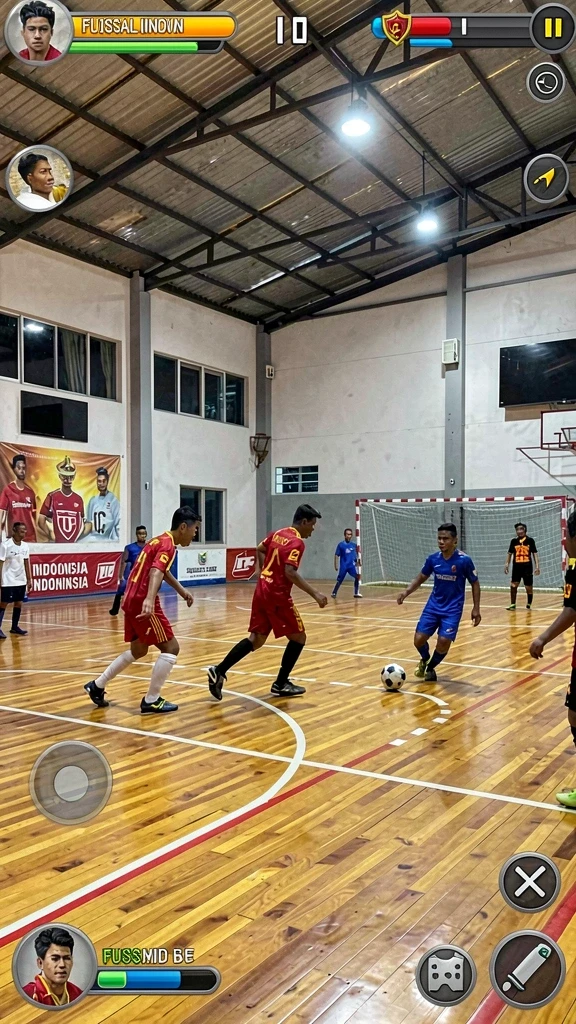 Tampilan layar utama yang user-friendly.