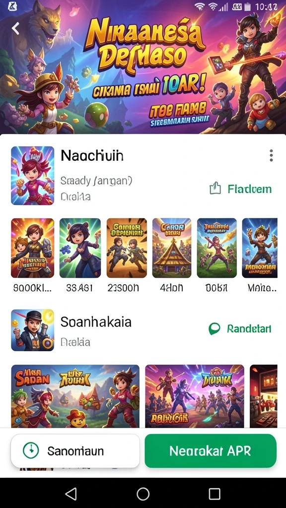 Screenshot menunjukkan momen seru bermain bersama teman.