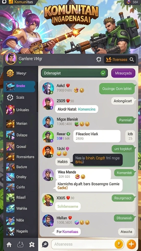 Salah satu momen seru dalam kompetisi multiplayer.