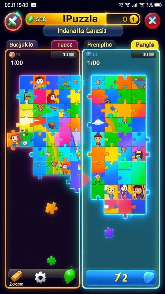 Tampilan grafis yang menawan dan penuh warna.