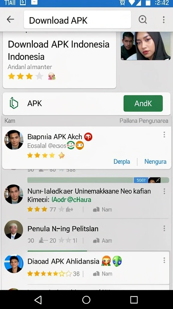 Tampilan antarmuka pengguna yang intuitif.