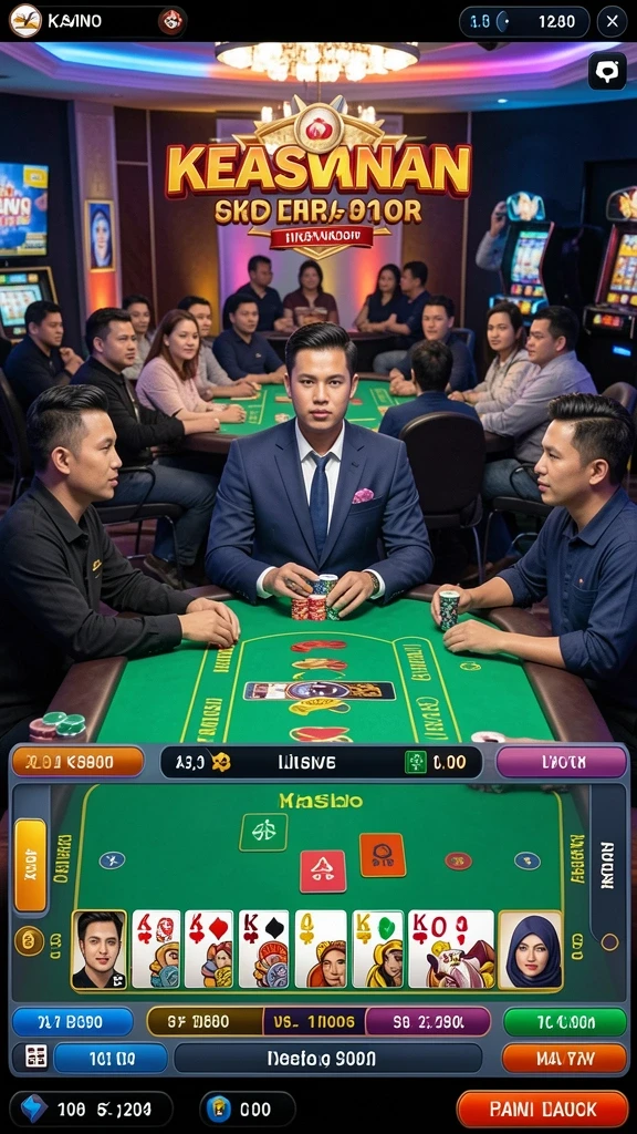 Halaman permainan dengan berbagai pilihan togel.