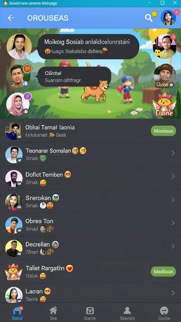 Tampilan awal aplikasi JAGO11 yang menarik.