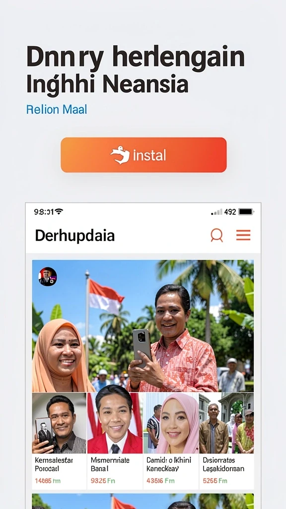 Tampilan antarmuka yang menarik dan mudah dinavigasi.