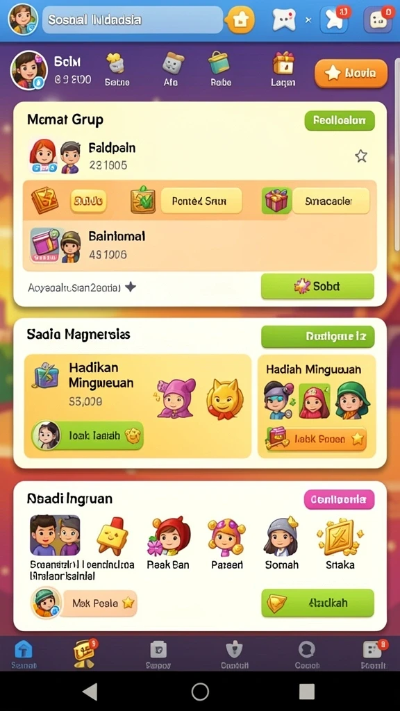 Antarmuka pengguna yang intuitif dan mudah dinavigasi.