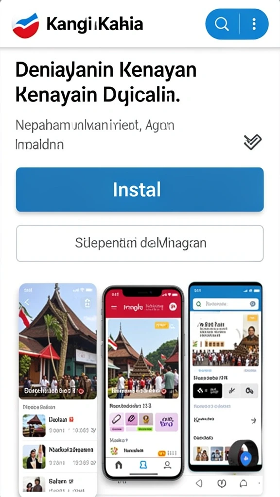 Tampilan antarmuka pengguna yang ramah dan mudah dinavigasi.