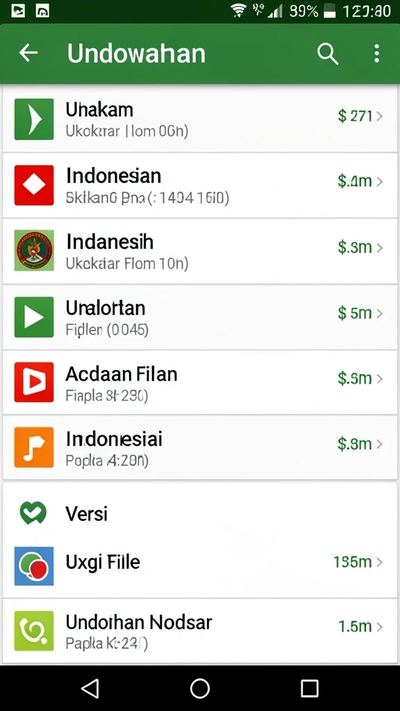 Tampilan antarmuka yang sederhana dan rapi.
