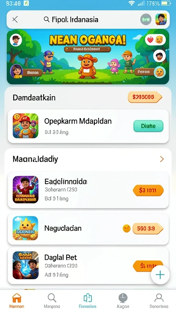 Tampilan antarmuka yang mudah digunakan dan intuitif.