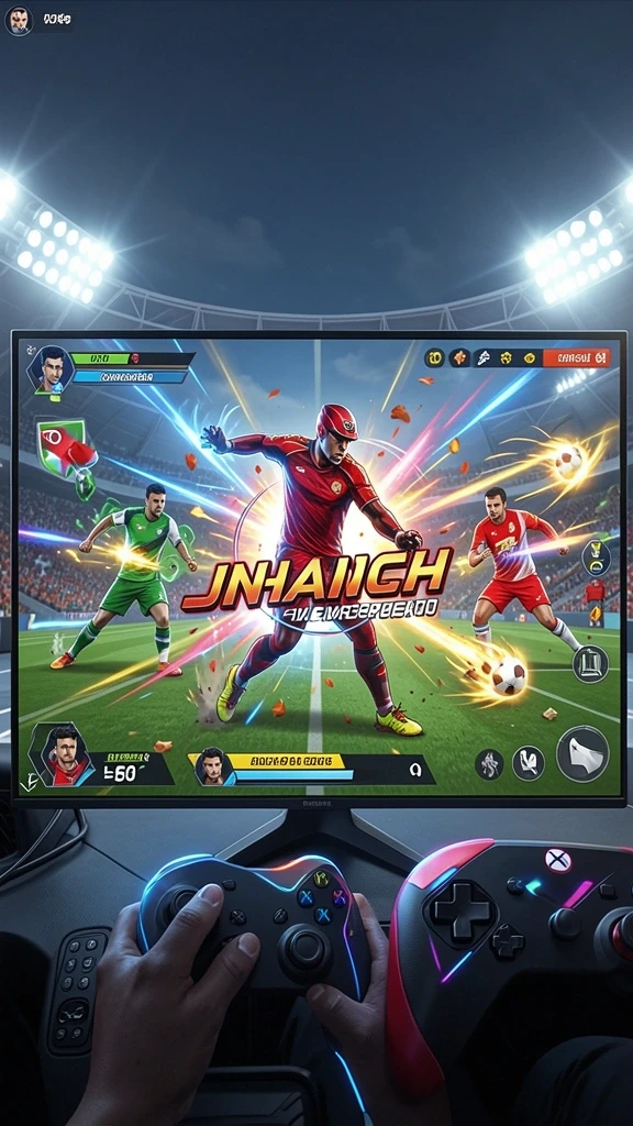 Tangkapan layar menampilkan menu utama LUCKYDF yang atraktif.