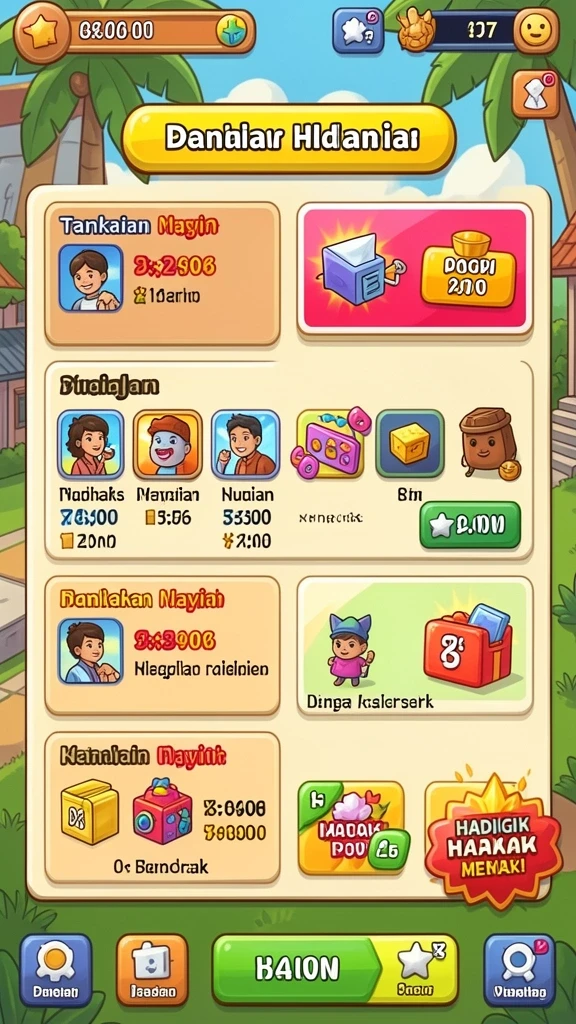 Pertarungan seru dalam arena multiplayer.