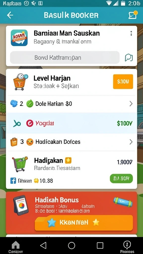 Keseruan bermain dengan teman-teman.