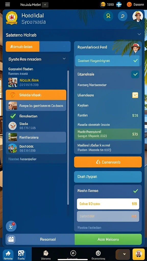 Screenshot menampilkan grafis memukau dalam petualangan.