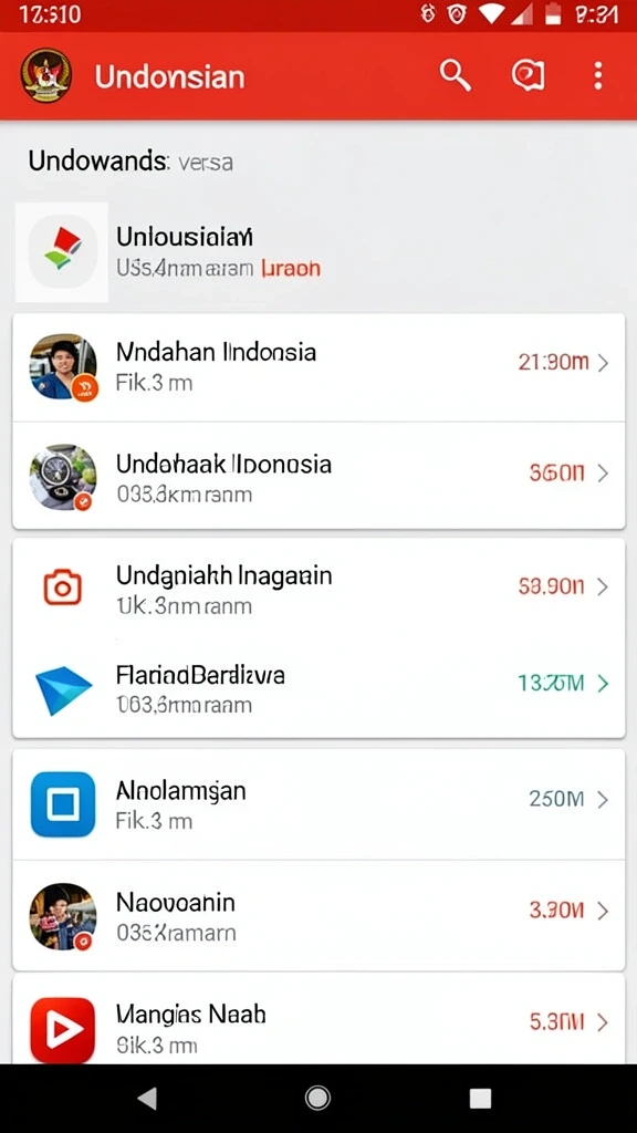 Berbagai kategori barang yang tersedia untuk dijelajahi.