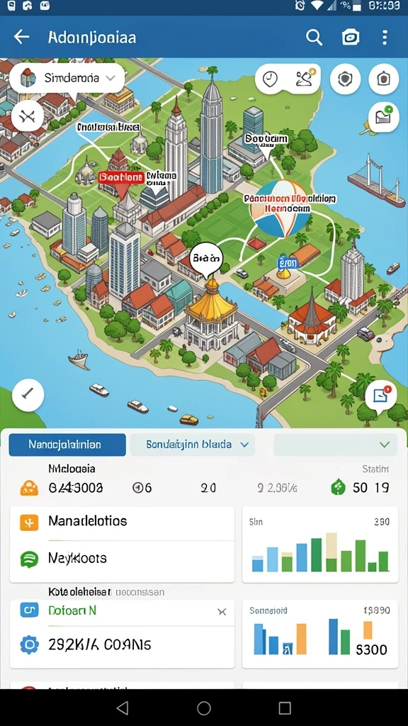 Aksi seru dengan karakter unik.