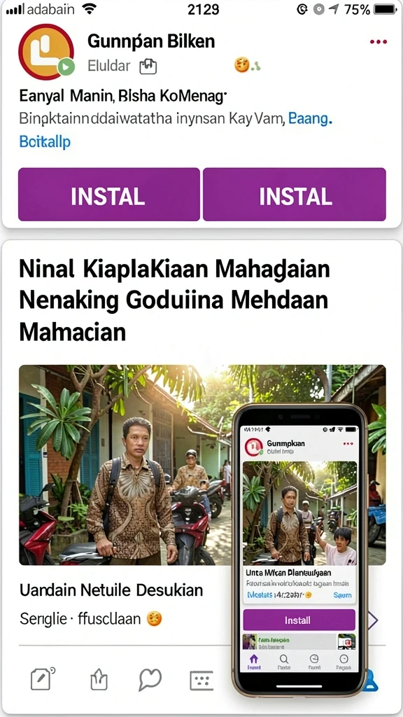 Beragam pilihan permainan judi online.