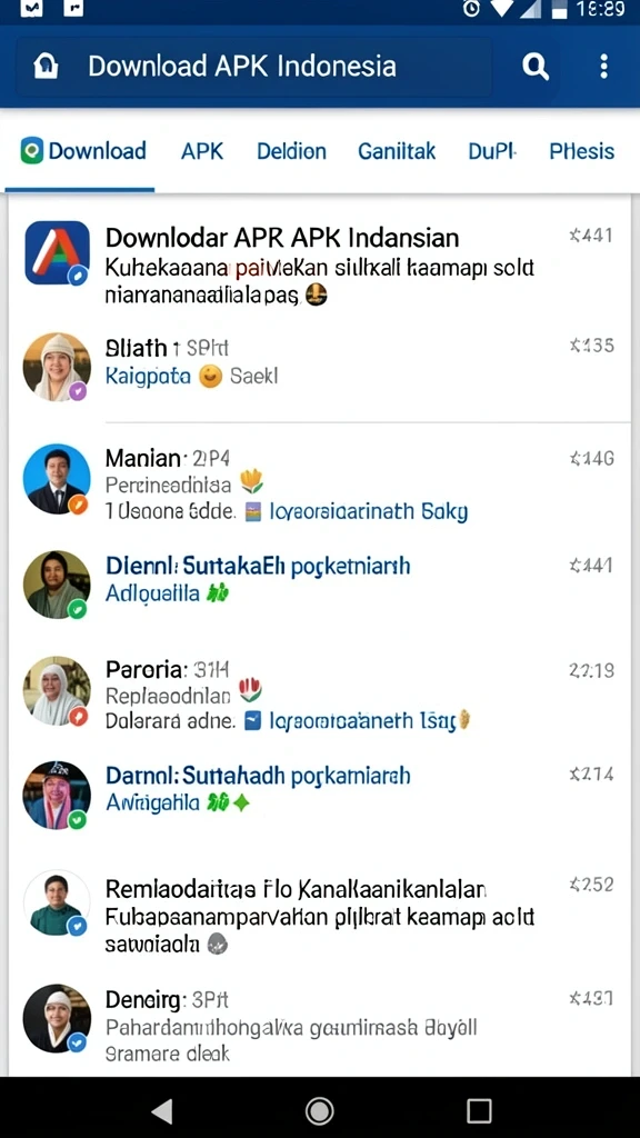 Tampilan antarmuka yang user-friendly dan menarik.