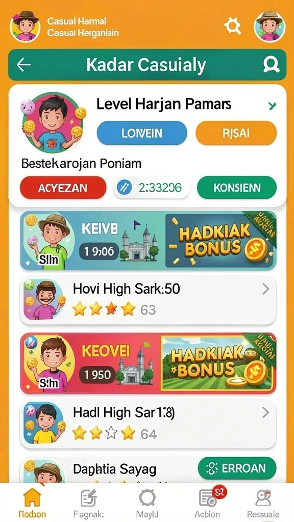 Tampilan antarmuka yang menarik dan mudah digunakan.