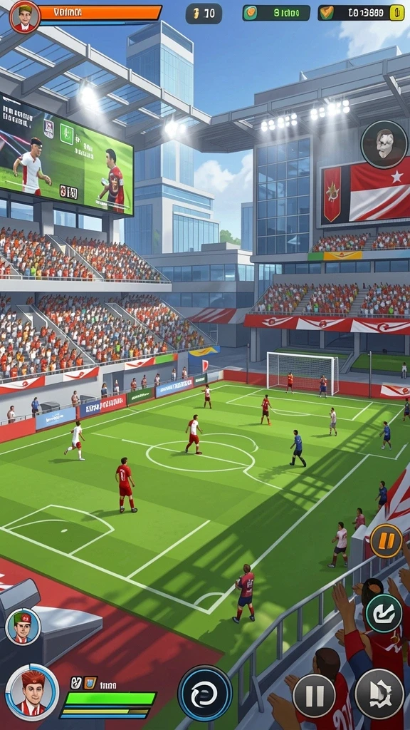 Tampilan awal game RAJACORC yang menarik.