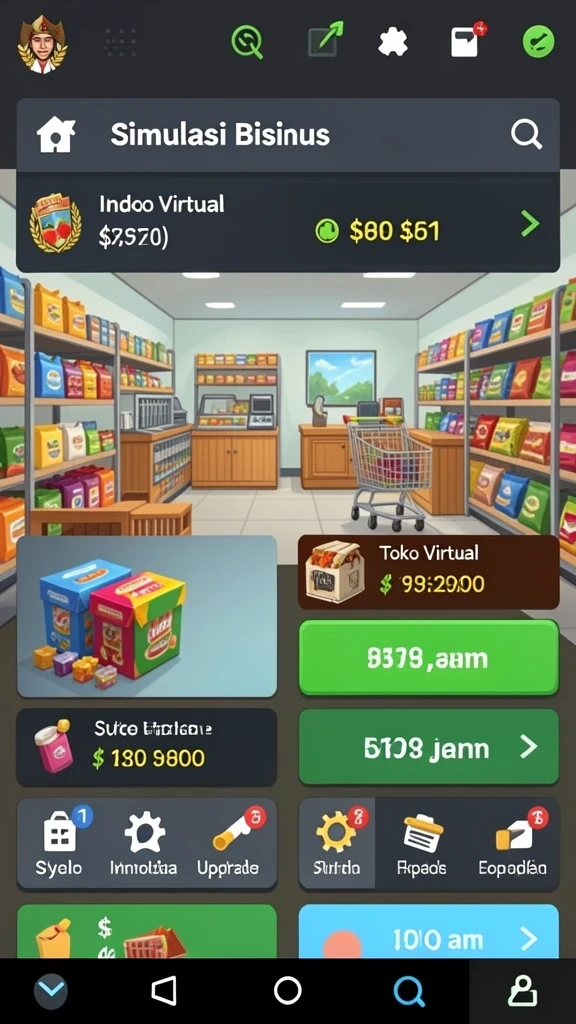 Mini game seru dengan banyak tantangan.