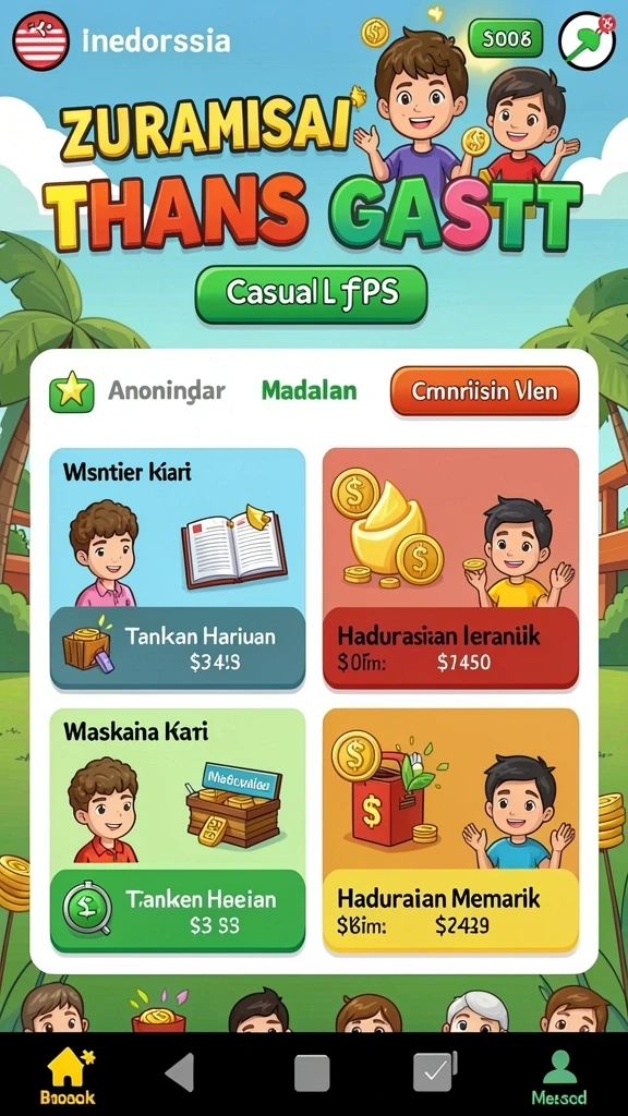 Cuplikan dari pertarungan seru antara pemain.