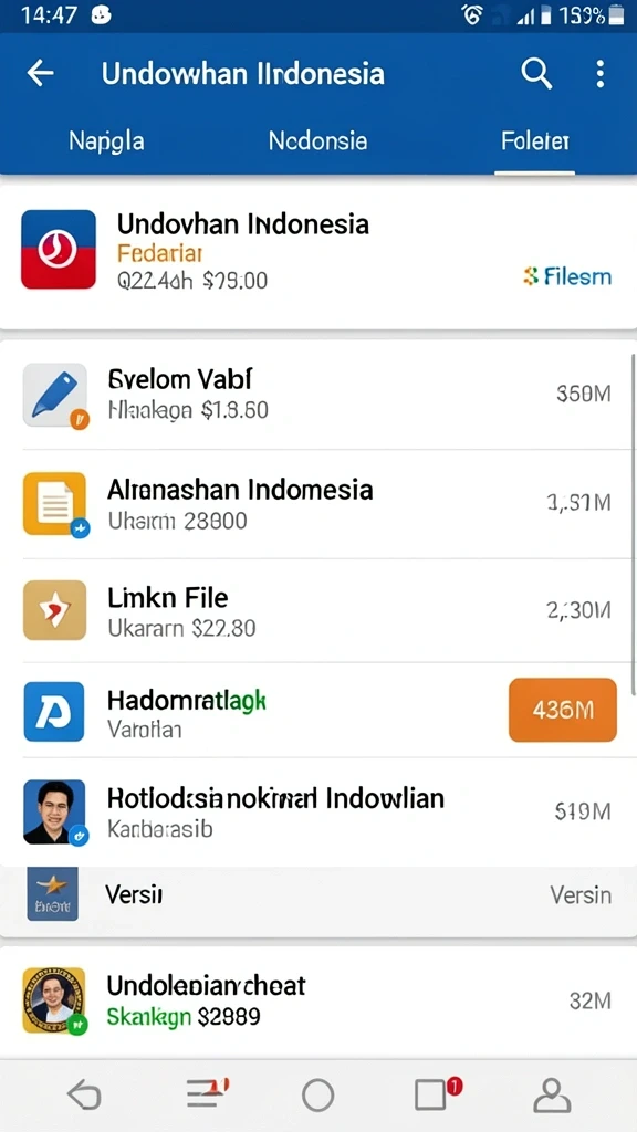 Antarmuka pengguna yang sederhana dan mudah dinavigasi.