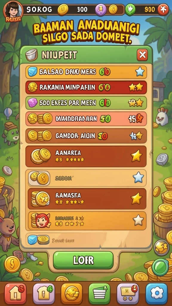 Tampilan antarmuka yang menarik dan ramah pengguna.