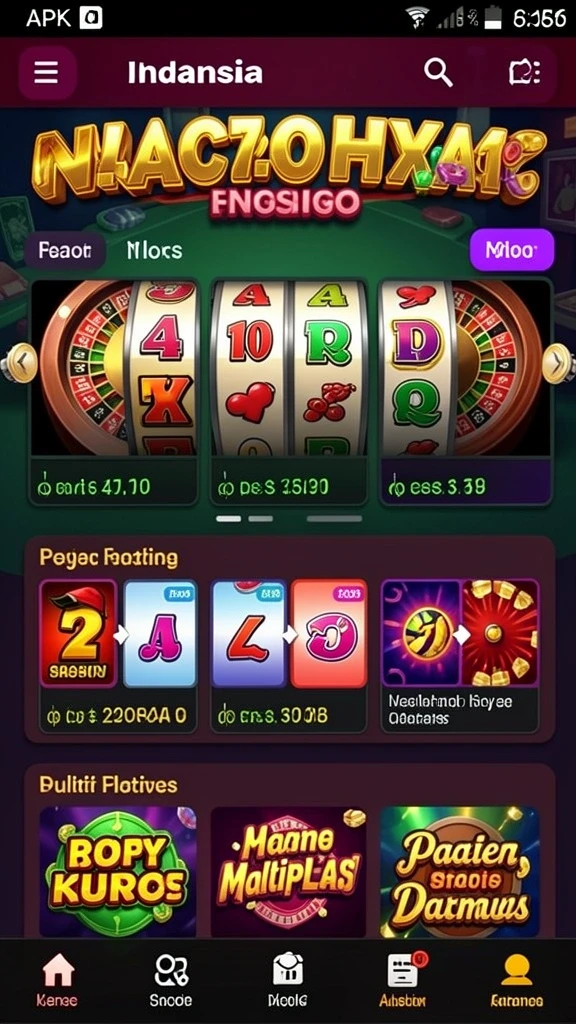 Tampilan awal game SVIP3 yang menarik.