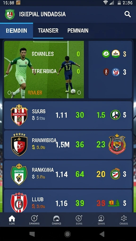 Tampilan antarmuka yang menarik dan mudah dinavigasi.