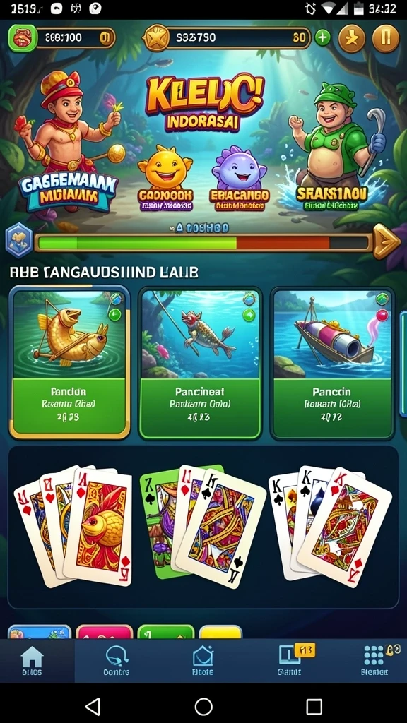 Karakter dan item yang beragam untuk dimainkan.