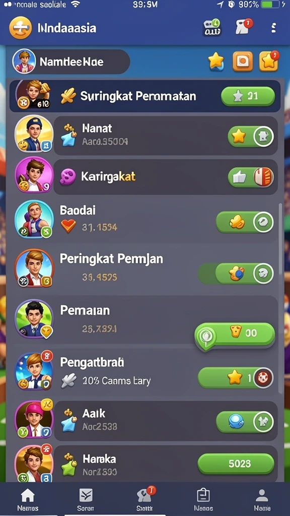 Tampilan antarmuka WAJIK777 yang menarik.