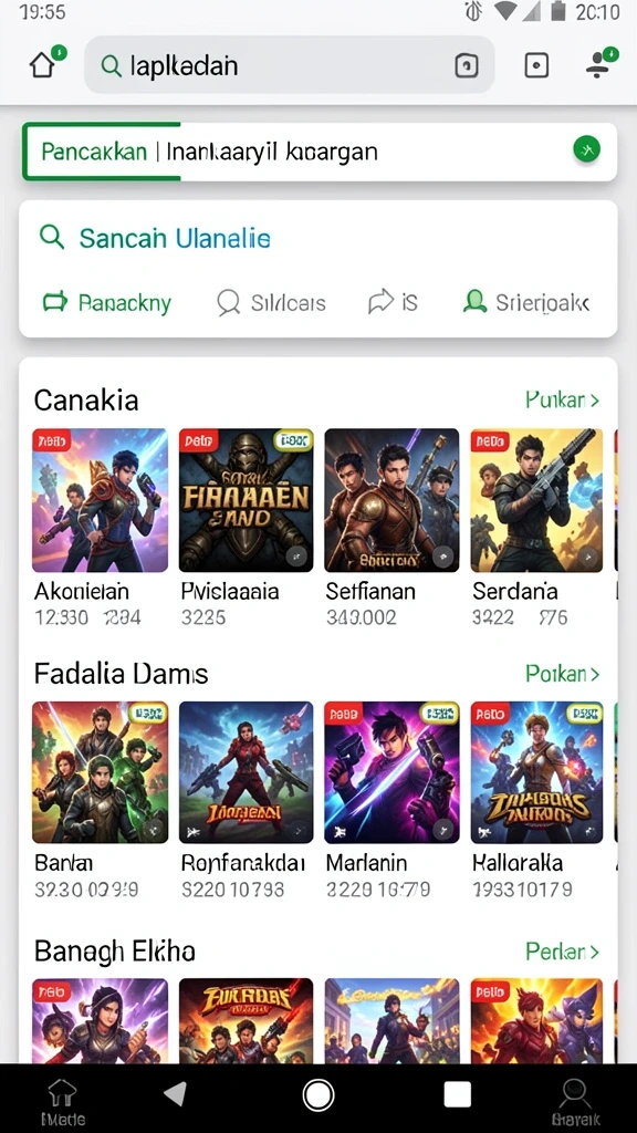 Berbagai mode permainan yang menyenangkan dan seru.