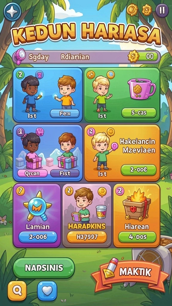 Gambar petualangan di dunia magis ZK3.